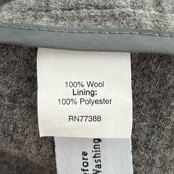 J.Crew Benny Double Breasted Wool Blazer in Heather Gray Unlined, Size 4 - Picture 13 of 14